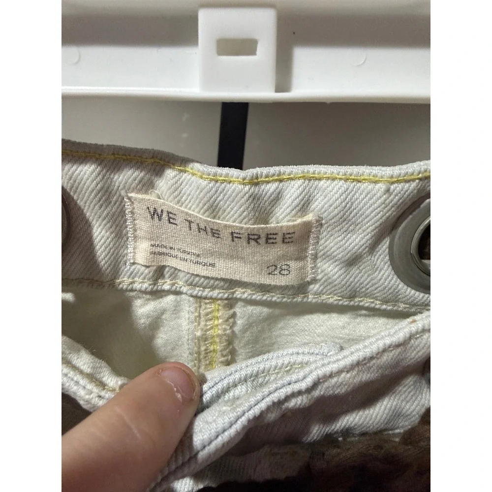 Free People We The Free Moxie‎ Barrel  White good luck Rope Belt 28 woman